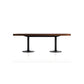 11 TABLE PIEDS COROLLE, PLATEAU BOIS